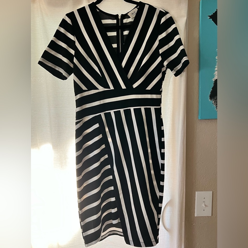 ECI New York striped dress